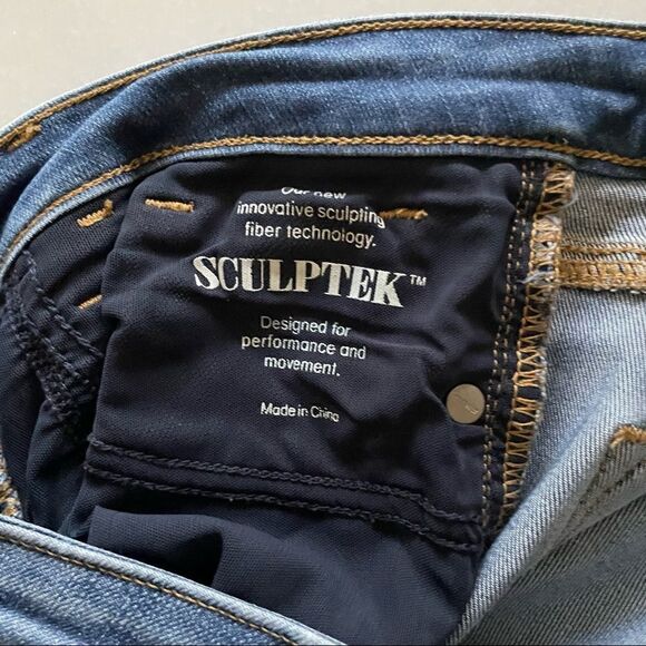 Athleta Sculptek Ultra Skinny Jeans- Size 4 - Picture 5 of 8